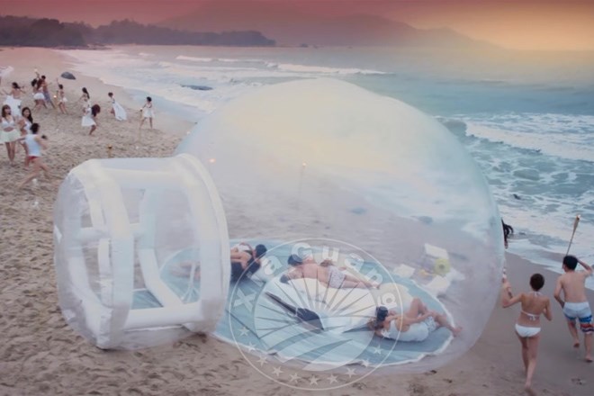 牡丹江充气球形帐篷